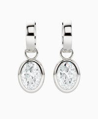 White Lab Diamond / Oval / 2ct