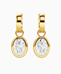 White Lab Diamond / Oval / 2ct