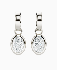 White Lab Diamond / Oval / 2ct