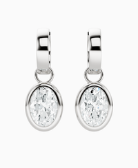 White Lab Diamond / Oval / 2ct