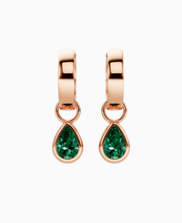 Zambian Lab Emerald / Pear / 0.5ct
