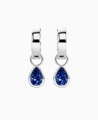 Royal Blue Lab Sapphire / Pear / 0.5ct