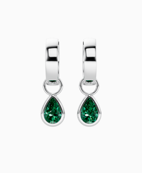 Zambian Lab Emerald / Pear / 0.5ct