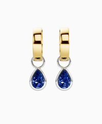 Royal Blue Lab Sapphire / Pear / 0.5ct