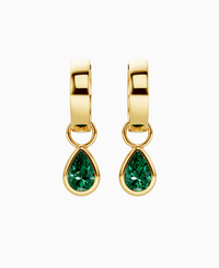 Zambian Lab Emerald / Pear / 0.5ct