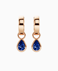 Royal Blue Lab Sapphire / Pear / 0.5ct