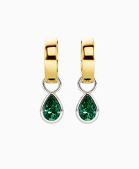 Zambian Lab Emerald / Pear / 0.5ct