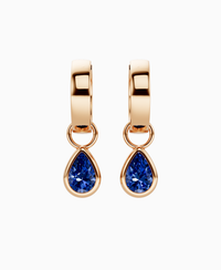 Royal Blue Lab Sapphire / Pear / 0.5ct