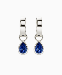 Royal Blue Lab Sapphire / Pear / 0.5ct