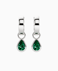 Zambian Lab Emerald / Pear / 0.5ct