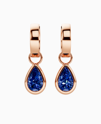 Royal Blue Lab Sapphire / Pear / 1ct