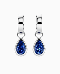 Royal Blue Lab Sapphire / Pear / 1ct