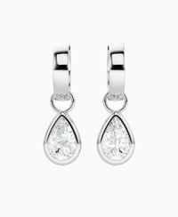 White Lab Diamond / Pear / 1ct