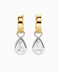 White Lab Diamond / Pear / 1ct