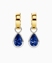 Royal Blue Lab Sapphire / Pear / 1ct