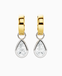 White Lab Diamond / Pear / 1ct