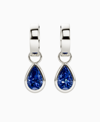Royal Blue Lab Sapphire / Pear / 1ct