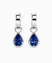 Royal Blue Lab Sapphire / Pear / 1ct