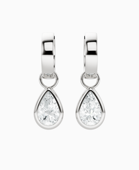 White Lab Diamond / Pear / 1ct