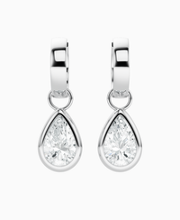 White Lab Diamond / Pear / 1.5ct