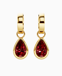 Pigeon Blood Lab Ruby / Pear / 1.5ct
