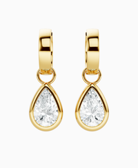 White Lab Diamond / Pear / 1.5ct