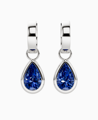 Royal Blue Lab Sapphire / Pear / 1.5ct