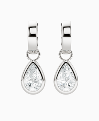 White Lab Diamond / Pear / 1.5ct