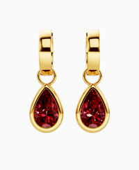 Pigeon Blood Lab Ruby / Pear / 1.5ct