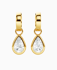 White Lab Diamond / Pear / 1.5ct