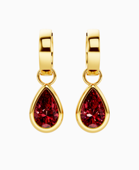 Pigeon Blood Lab Ruby / Pear / 1.5ct