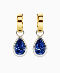 Royal Blue Lab Sapphire / Pear / 1.5ct