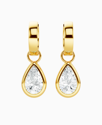 White Lab Diamond / Pear / 1.5ct