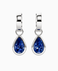 Royal Blue Lab Sapphire / Pear / 1.5ct