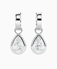 White Lab Diamond / Pear / 2ct