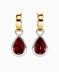Pigeon Blood Lab Ruby / Pear / 2ct