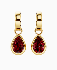 Pigeon Blood Lab Ruby / Pear / 2ct