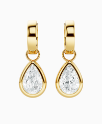 White Lab Diamond / Pear / 2ct