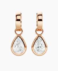 White Lab Diamond / Pear / 2ct