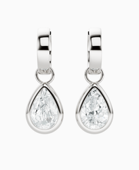 White Lab Diamond / Pear / 2ct