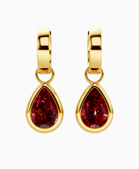 Pigeon Blood Lab Ruby / Pear / 2ct