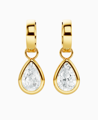 White Lab Diamond / Pear / 2ct
