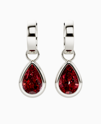 Pigeon Blood Lab Ruby / Pear / 2ct