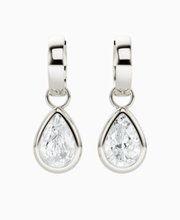 White Lab Diamond / Pear / 2ct