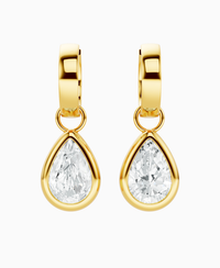 White Lab Diamond / Pear / 2ct