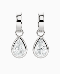White Lab Diamond / Pear / 2ct