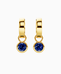 Royal Blue Lab Sapphire / Round / 0.5ct