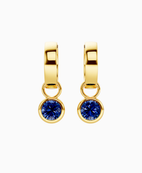 Royal Blue Lab Sapphire / Round / 0.5ct