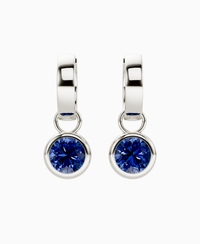 Royal Blue Lab Sapphire / Round / 1ct