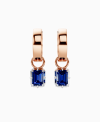Royal Blue Lab Sapphire / Emerald / 0.5ct
